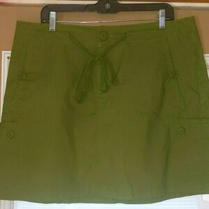 Green Lane Bryant Cargo Skort
